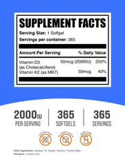 BulkSupplements softgels closeup illustrating convenient capsules for daily use