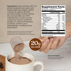 Bulletproof Chocolate Collagen Peptides coffee-morning setup for keto-friendly protein boost.