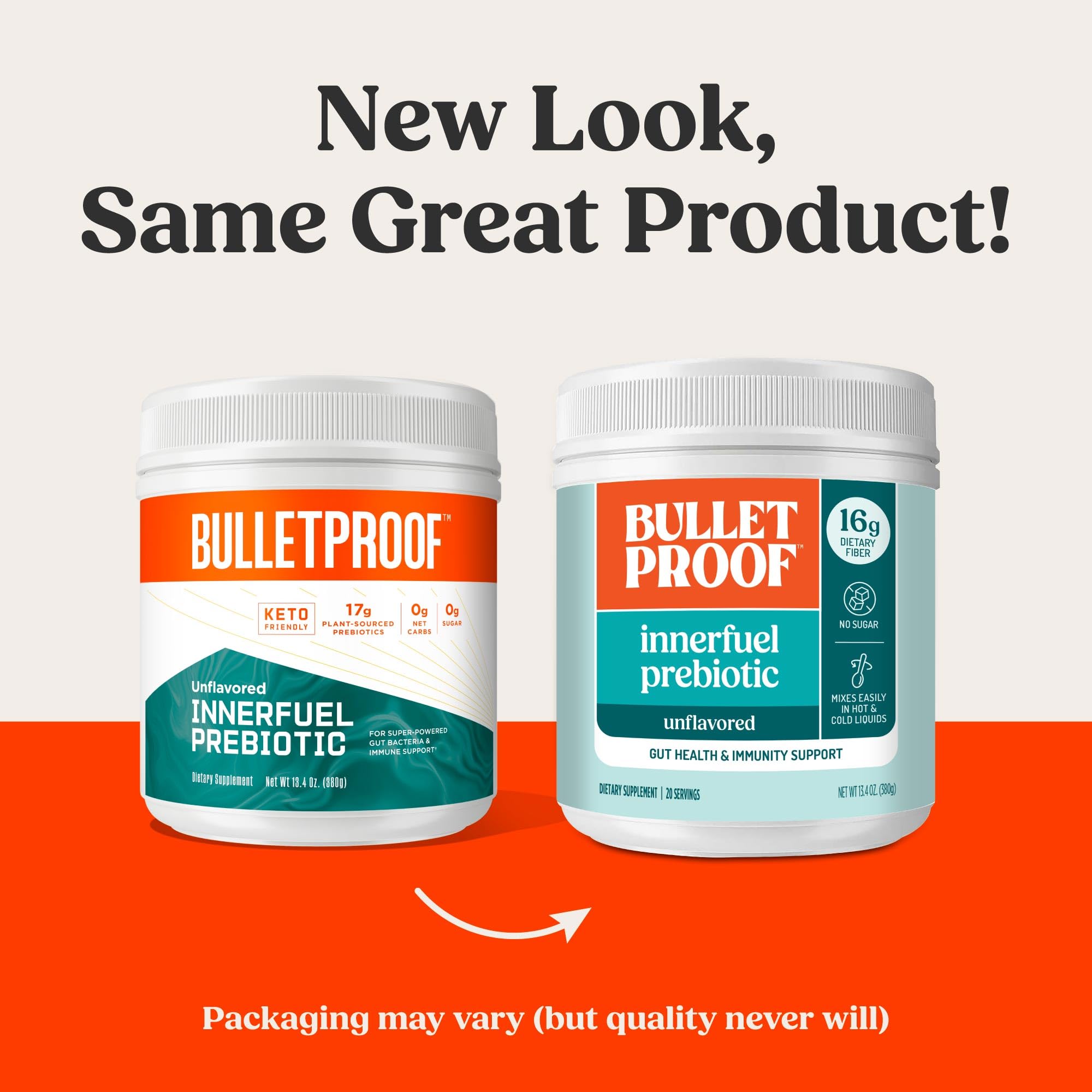 Innerfuel powder dissolving quickly in water for easy daily use.