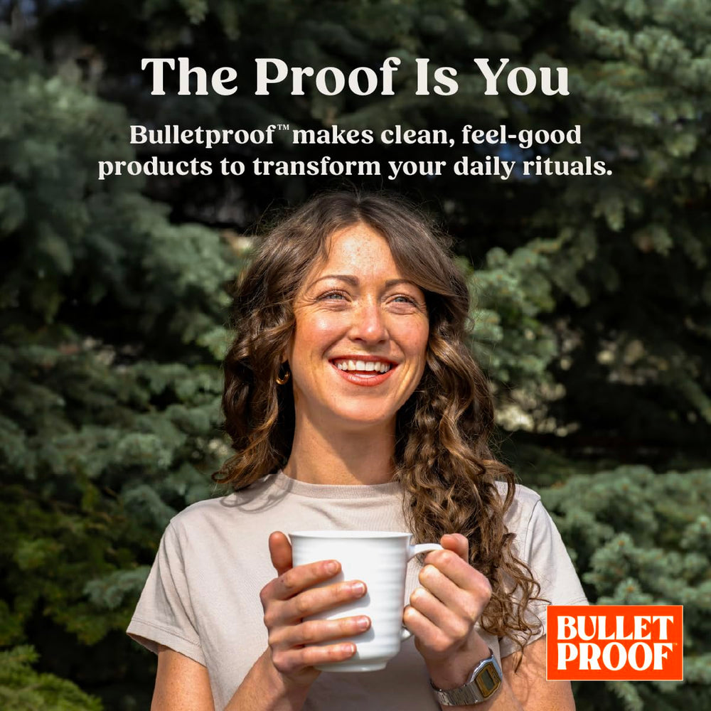 Bulletproof MCT Oil flavorless pour blends invisibly.