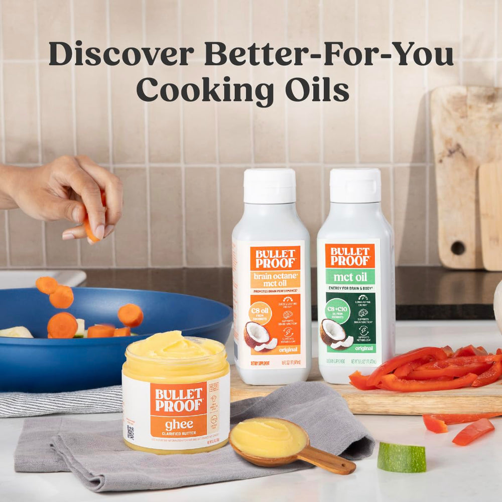 Bulletproof MCT Oil uses pure coconut oil for clean energy.
