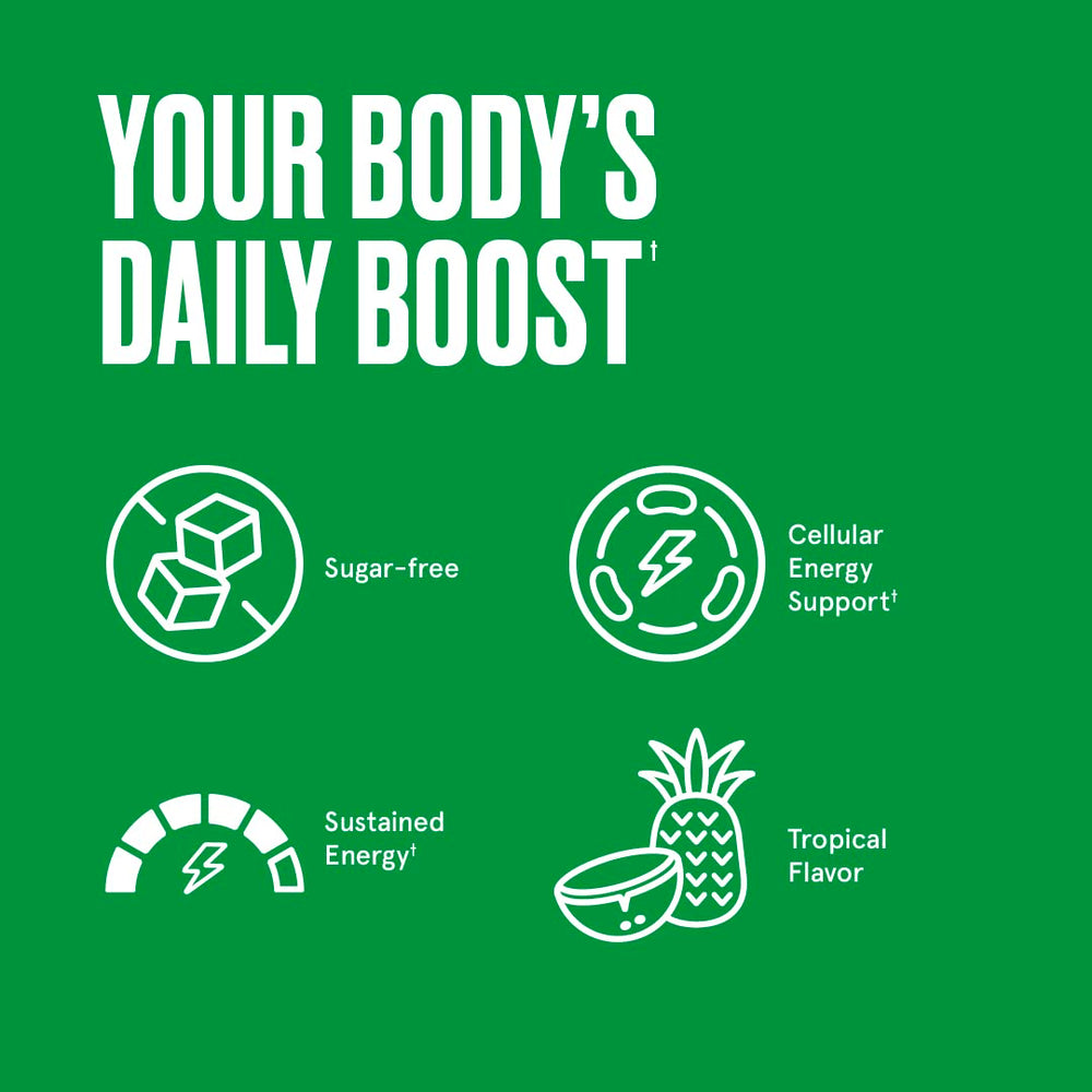 Two gummies per day usage shown as part of a routine