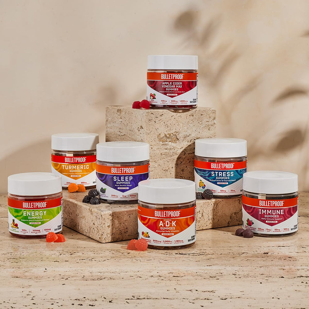 60-count jar sits beside a simple wellness setup