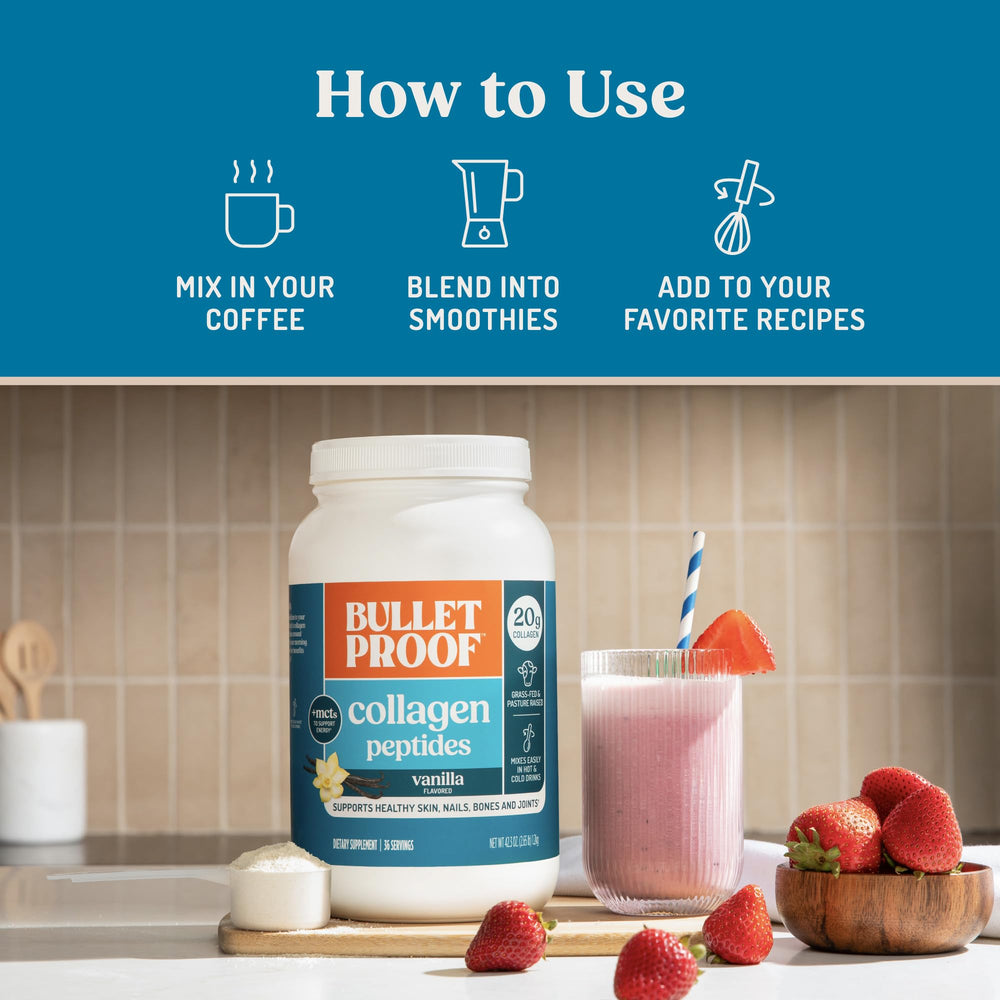 Great for baking and recipes to add collagen protein with vanilla flavor.