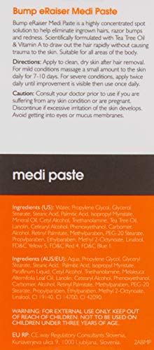 Creamy Medi Paste texture on the skin