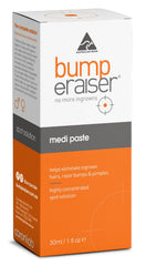 Razor burn area treated with Medi Paste for relief