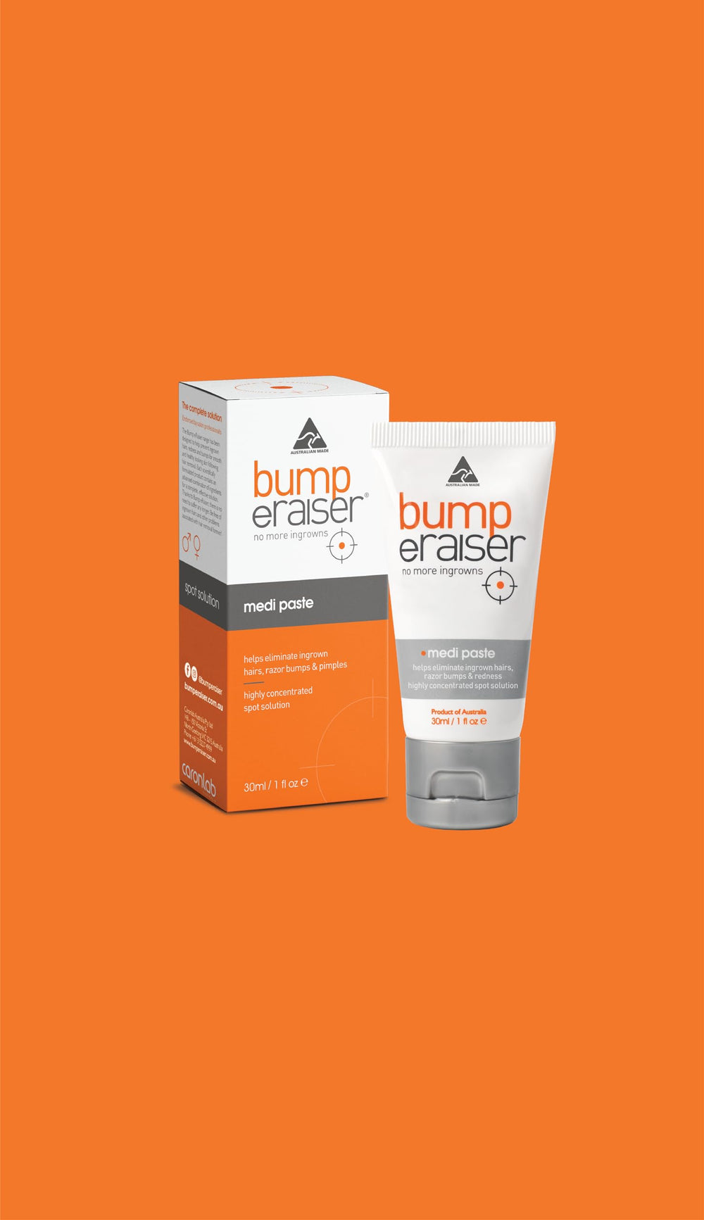 Vitamin A ingredient note on Medi Paste label