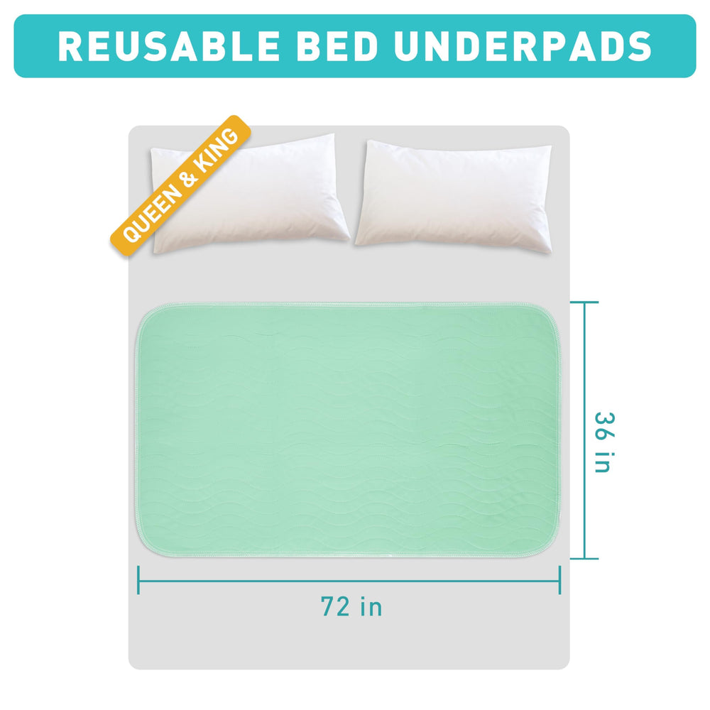 Bunlitent bed-protector underpads provide sofa and wheelchair protection.