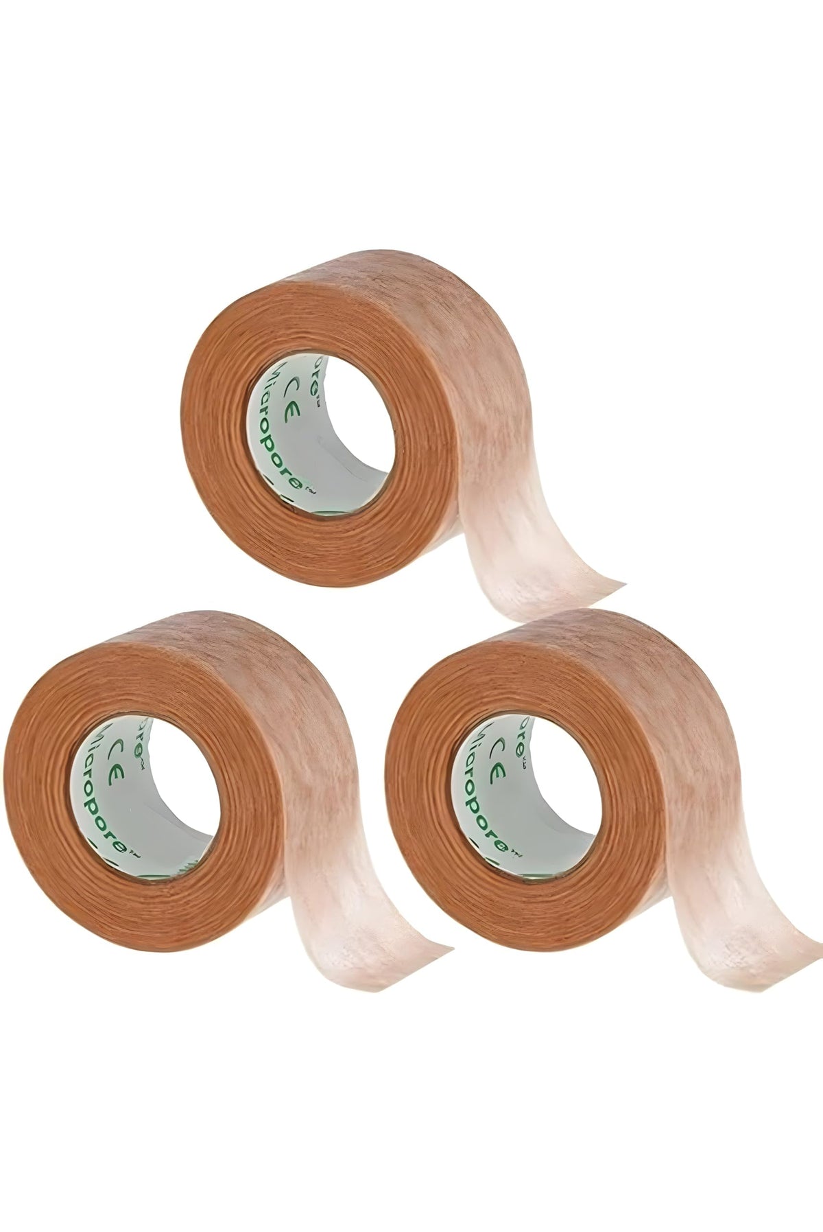 BB Micropore Tape tan 1in roll by Bunny Buggs for discreet, skin-friendly use.