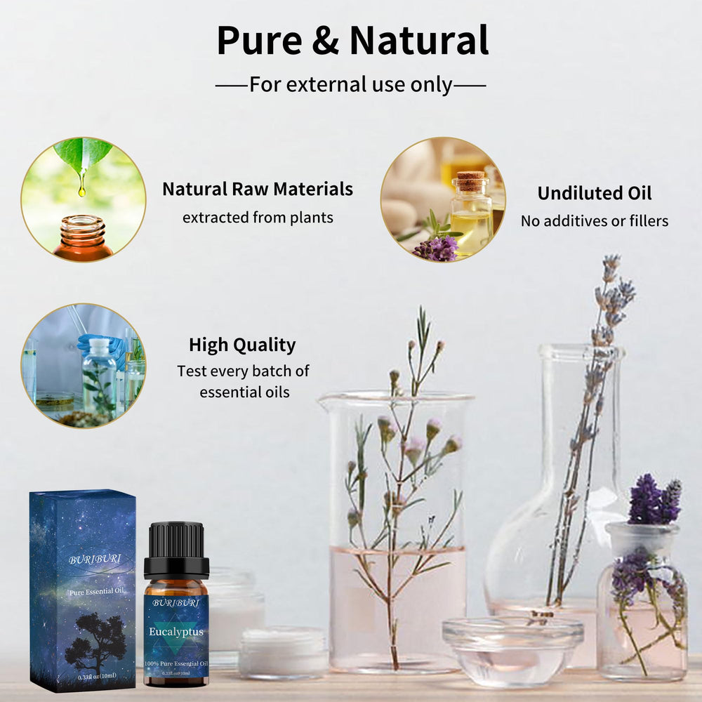 BURIBURI oils for soaps and baths in craft projects.