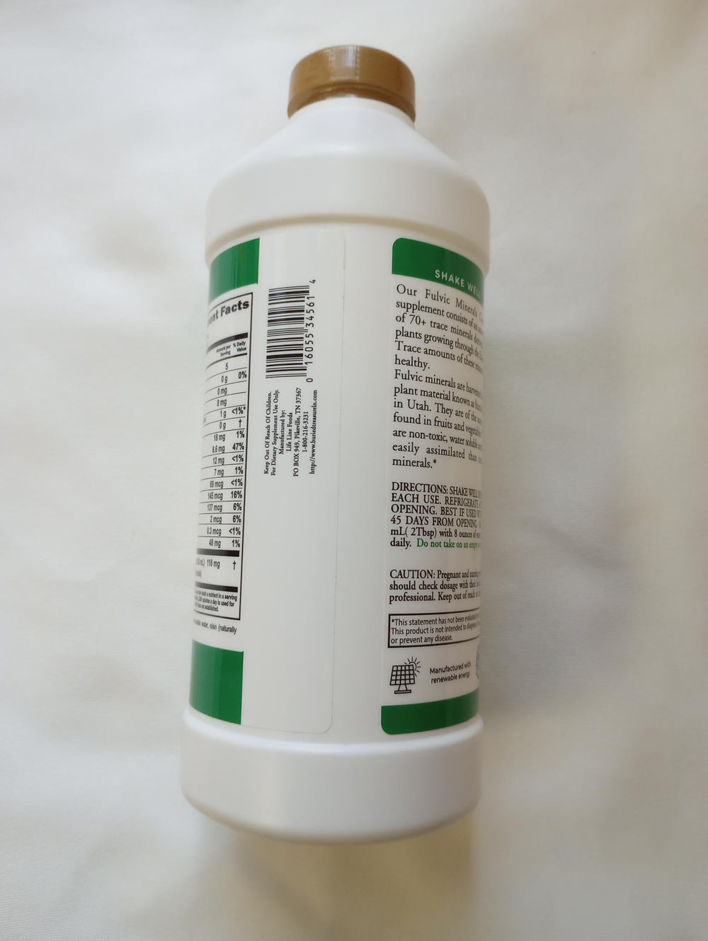 Buried Treasure Liquid Advantage Fulvic Minerals lifestyle scene emphasizing daily wellness.