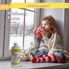 Buried Treasure osha root and mullein blend image suggests natural support for kids