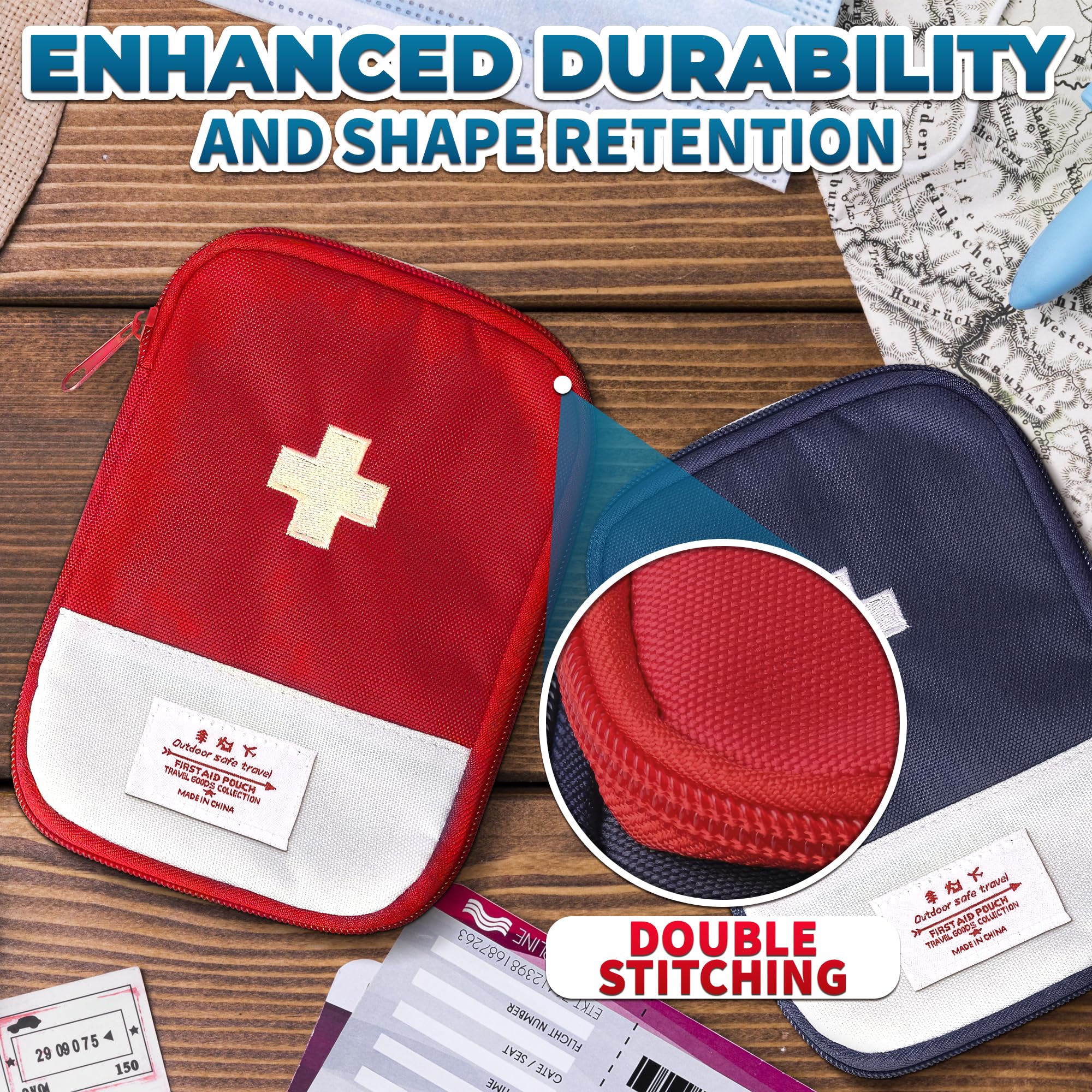 BURIUS compact size fits easily in a backpack or purse.
