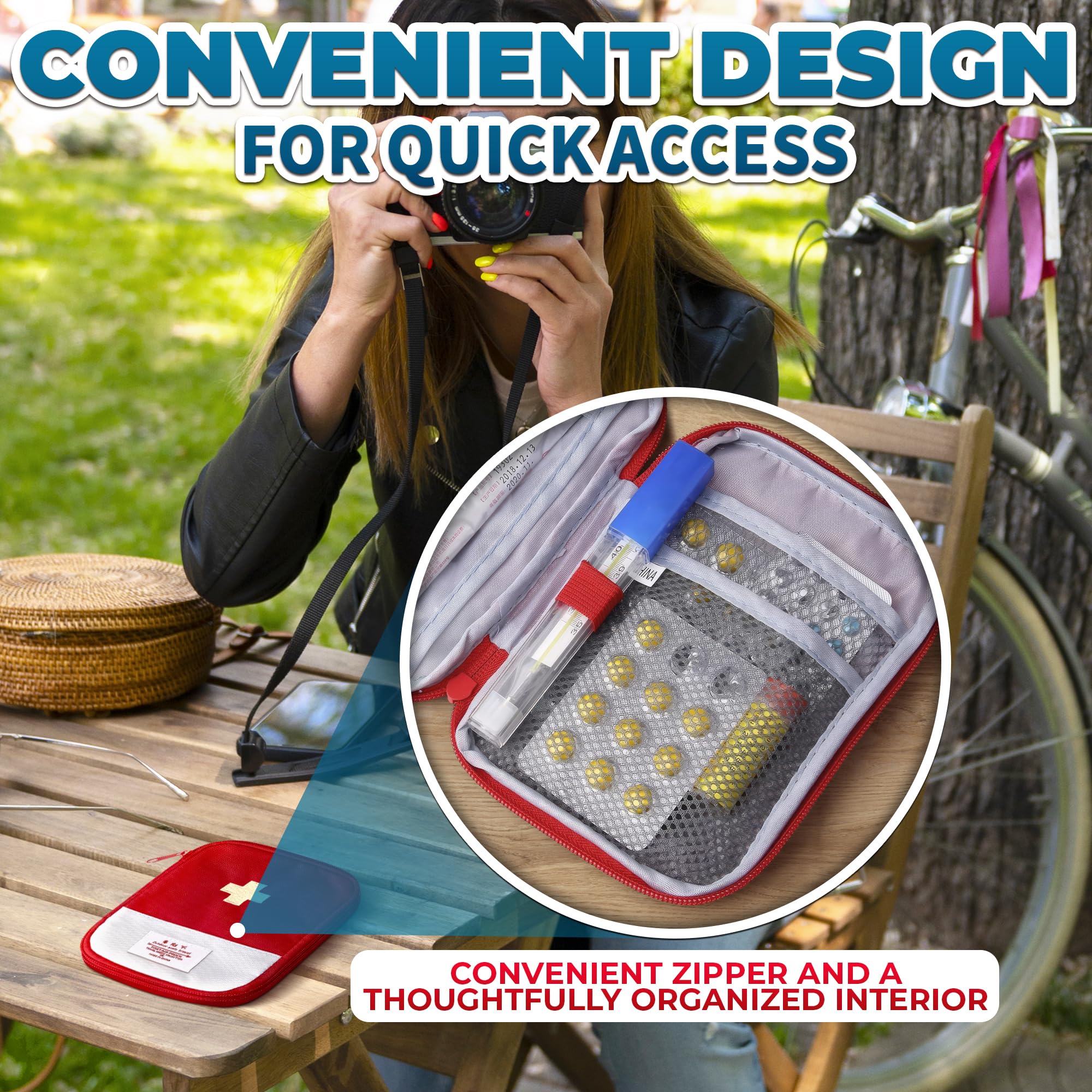 BURIUS is ideal for hiking and camping on the go.