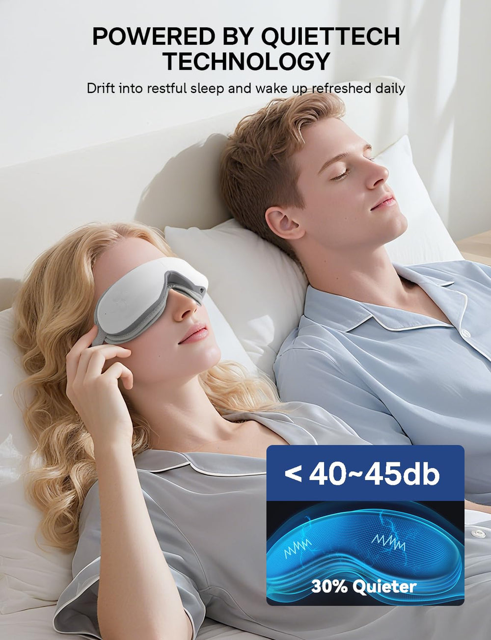 Burrki Massager features adjustable headband for secure fit