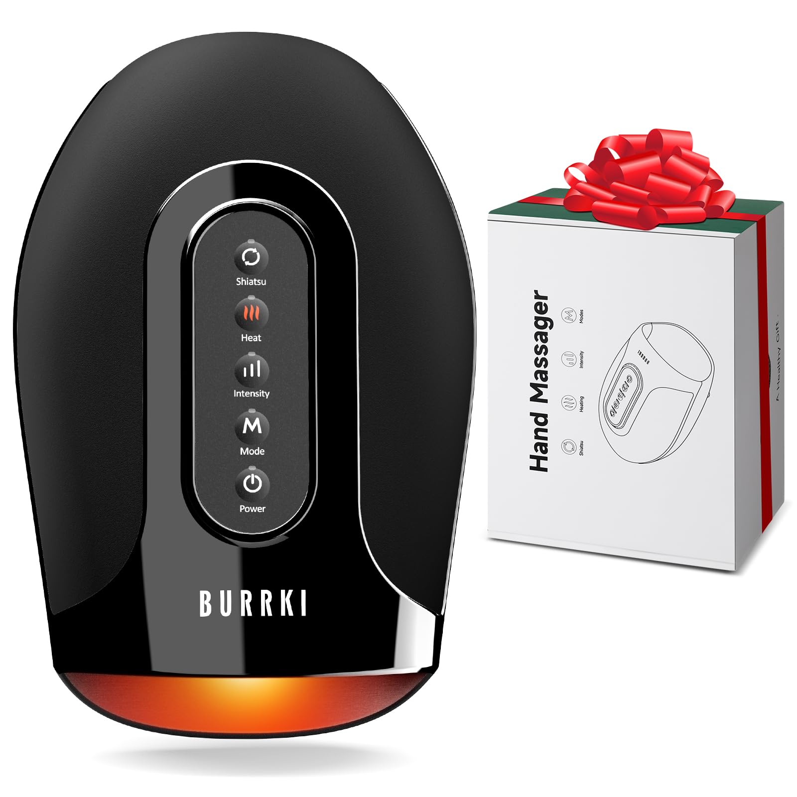 Burrki Hand Massager cordless design for on-the-go relief