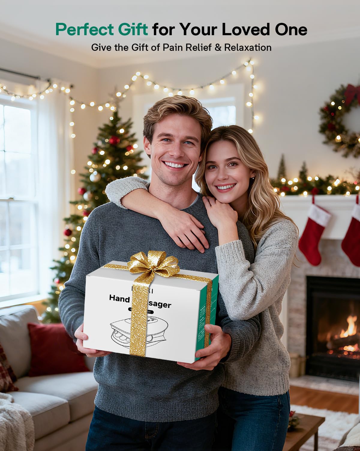 Burrki hand massager gift-ready pack makes a thoughtful wellness gift
