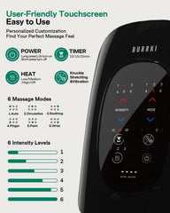 Burrki hand massager six modes offer customizable relief for different needs