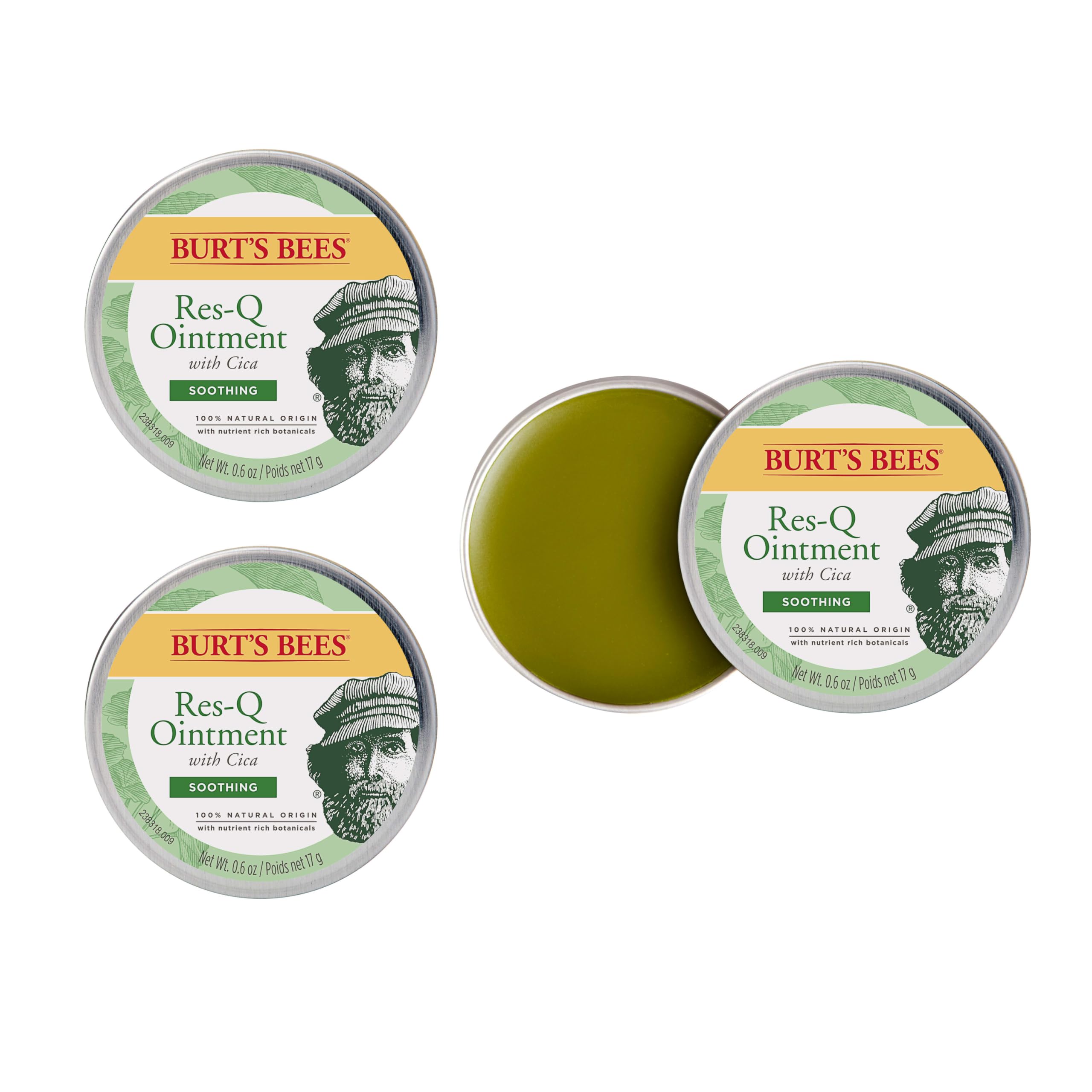 Burt's Bees Res-Q Ointment lavender fragrance provides a gentle natural scent during use.