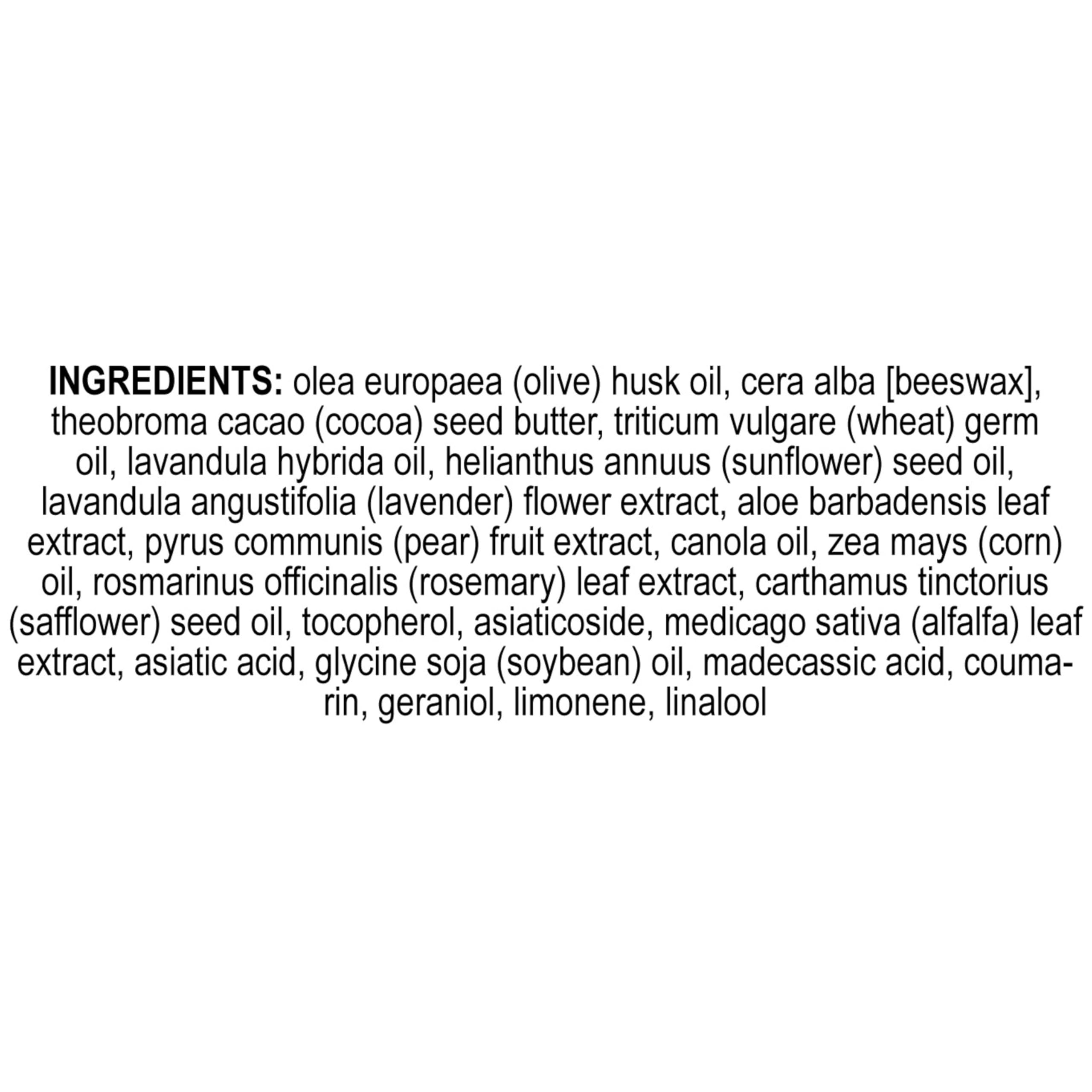 Burt's Bees Res-Q Ointment wheat germ adds nutrients for daily comfort.