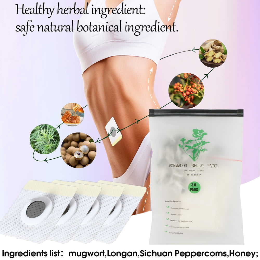 BURWSEKK Bubchen Moxibustion Patch Application promotes simple self-care routines.