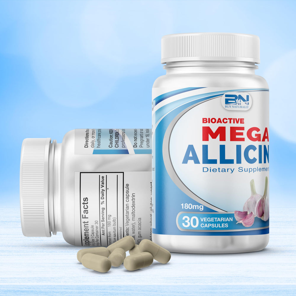 Two-capsule daily dose on BuyNaturally packaging supports easy routine planning.