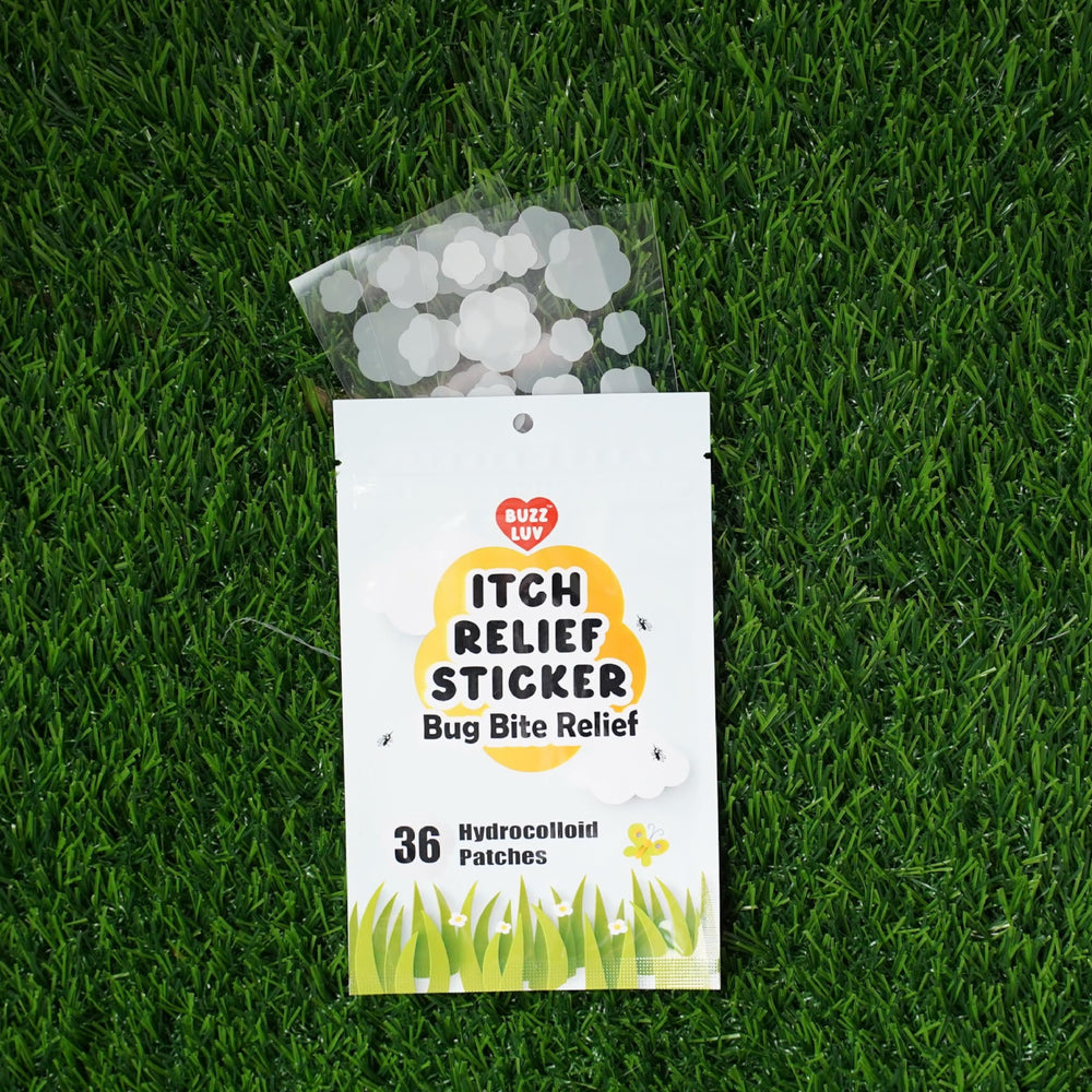 Ages-friendly BUZZLUV patches for toddlers to teens