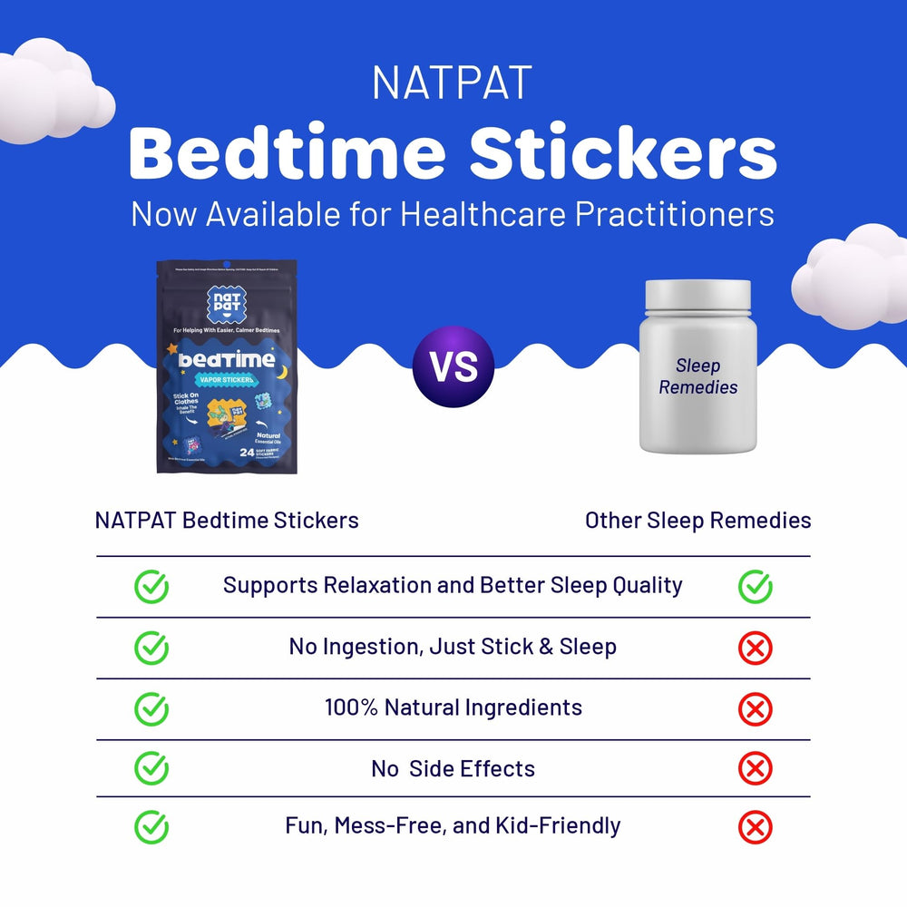 BuzzPatch NATPAT Sleepy Patch for kids and adults supporting a peaceful bedtime.