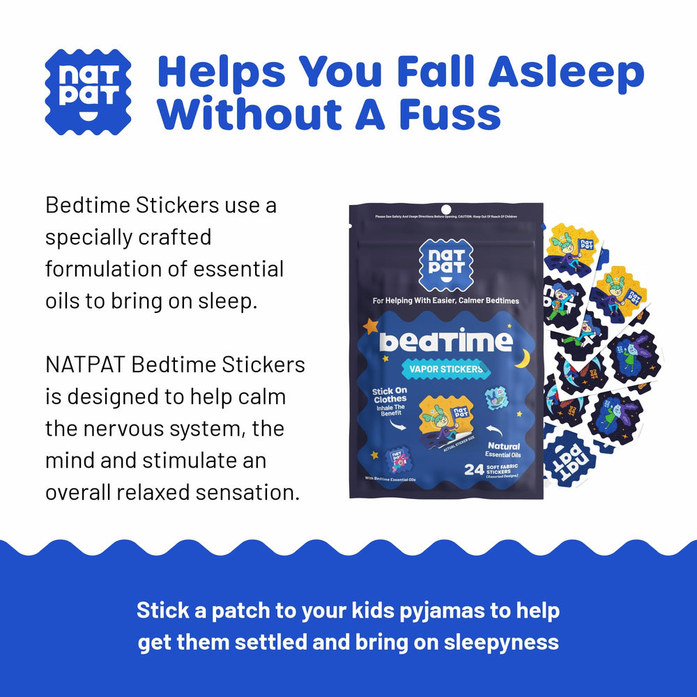 BuzzPatch NATPAT Sleepy Patch easy 30-minute pre-bed use.