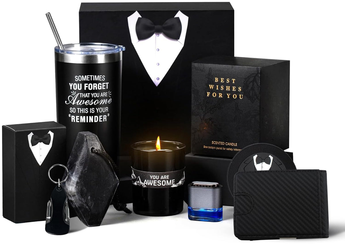 BVHDIA birthday gift box for men, front view, ideal for gifting occasions