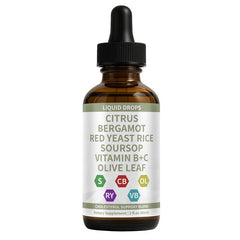 bvzvo RESONA Citrus Bergamot Drops bottle on table for convenient daily wellness.