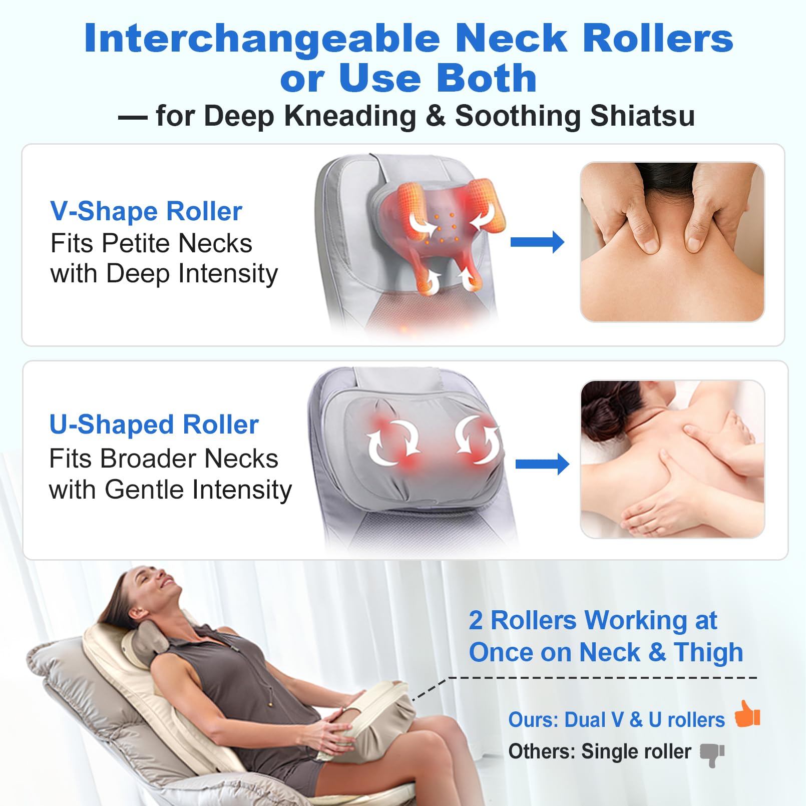 BWPIWPR universal chair attachment securely holds the cushion on most chairs.