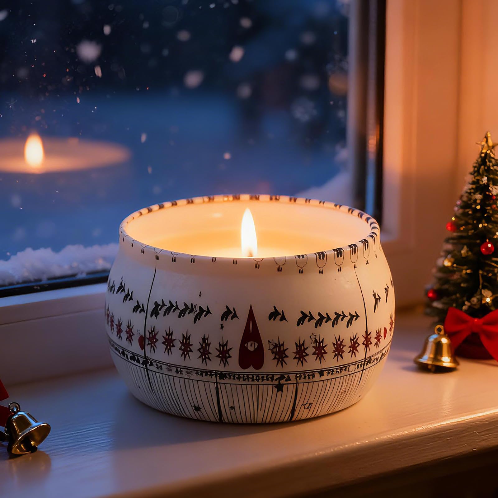 BXGRH Mystical lavender jar radiates calming aroma for relaxation.
