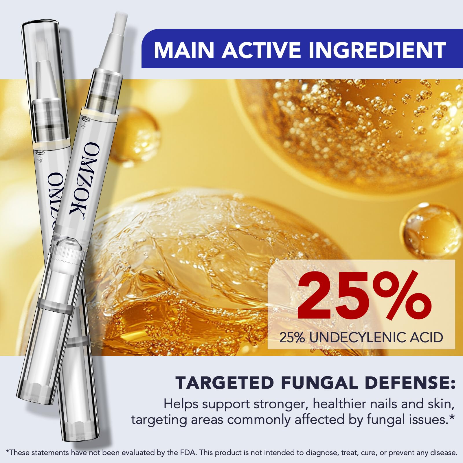 BXRUIAGN Toenail Fungus Pen rotating brush tip enables precise dosage
