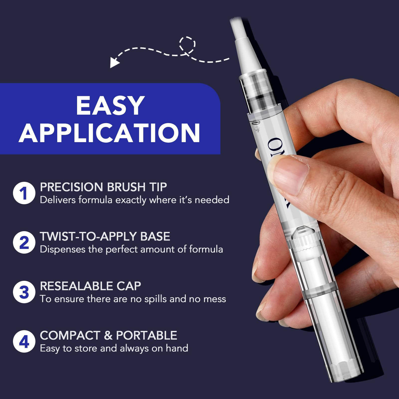 BXRUIAGN Toenail Fungus Pen contains tea tree and oregano oils