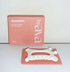 byAVA Gua Sha Jelloskin lymphatic drainage helps reduce facial puffiness and tension