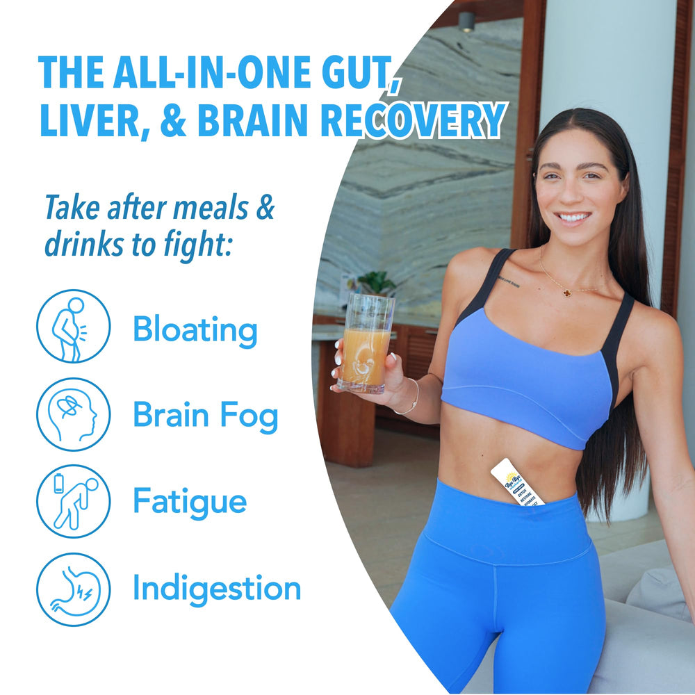 Bye-Bye Weekend detox lemonade glass ready to enjoy after workouts and daily routines.