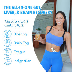 Bye-Bye Weekend detox lemonade glass ready to enjoy after workouts and daily routines.