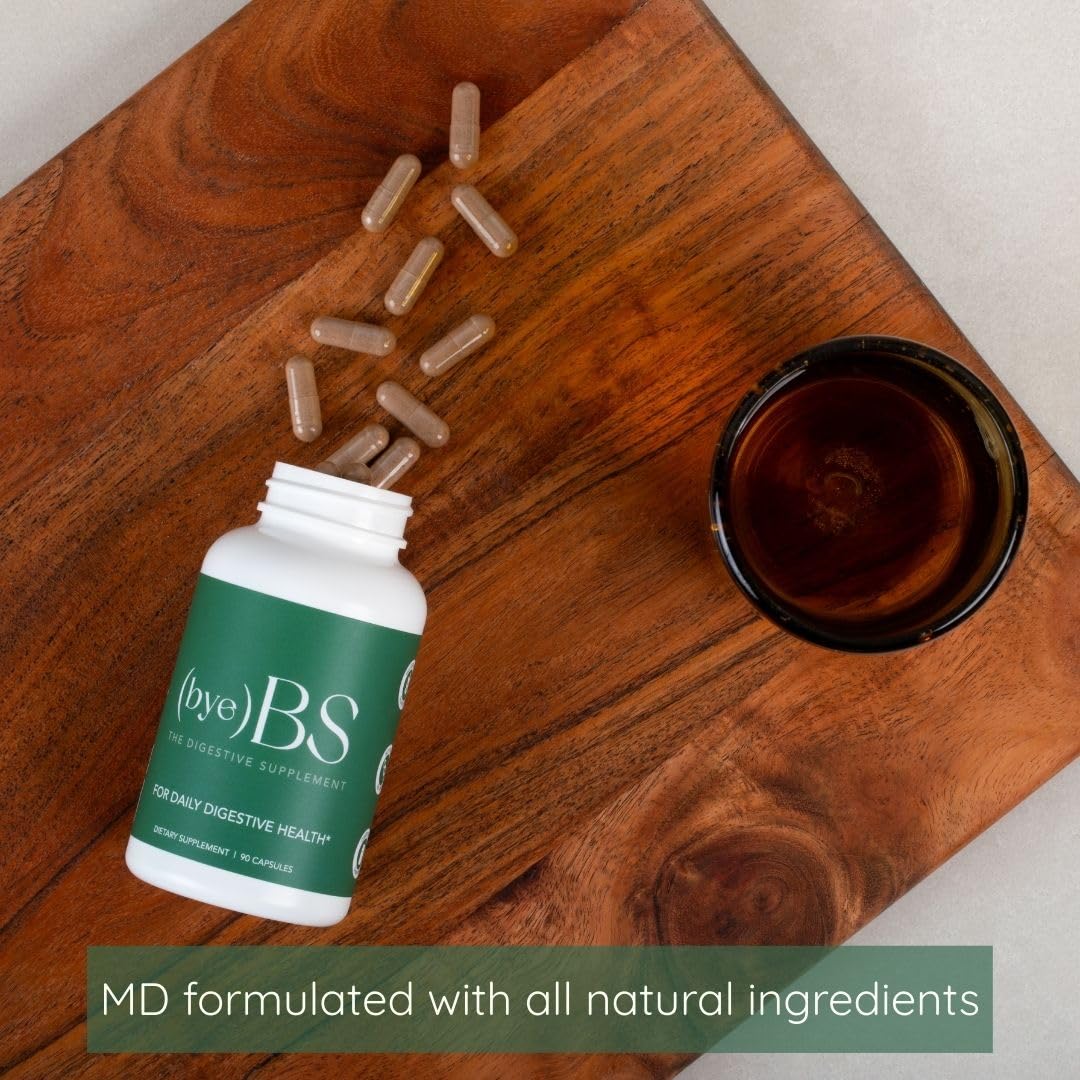 ByeBS L-glutamine supports intestinal lining and long-term gut wellness.