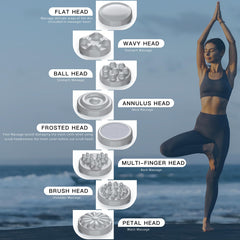 BYFUMO cellulite massager with eight heads for versatile massage options.