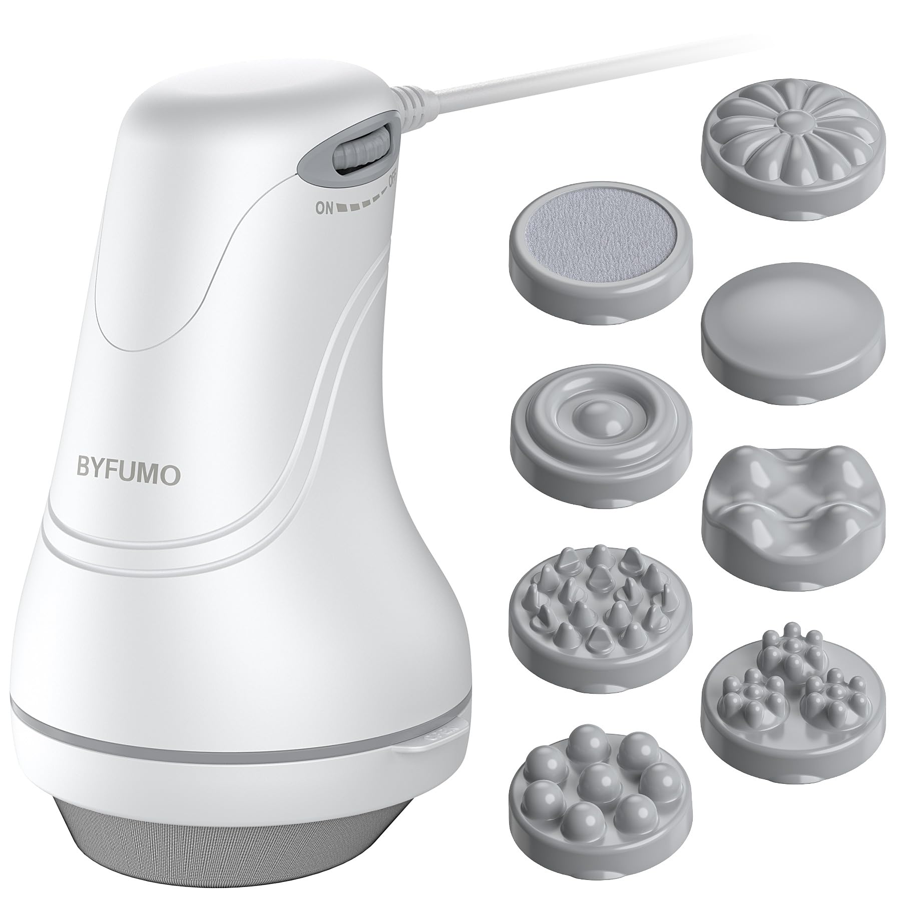 BYFUMO cellulite massager handheld back device for targeted tension relief.