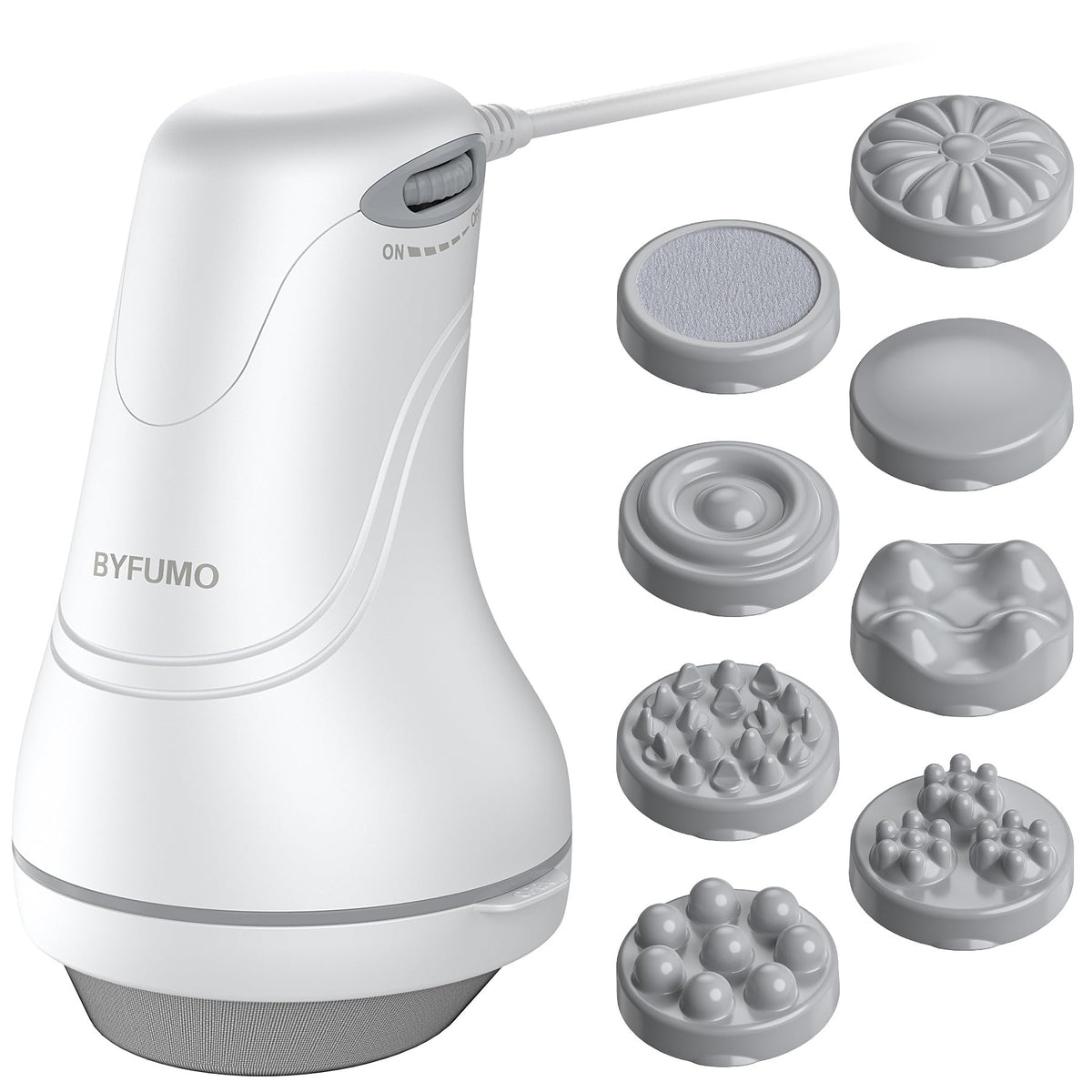 BYFUMO cellulite massager handheld back device for targeted tension relief.