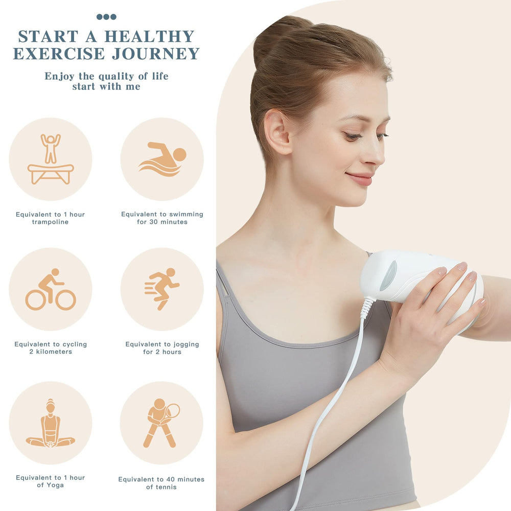 BYFUMO cellulite massager ergonomic design fits comfortably in the hand.