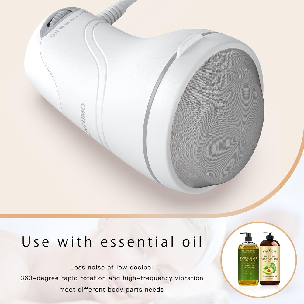 BYFUMO cellulite massager speed switch enables gentle to intense sessions.