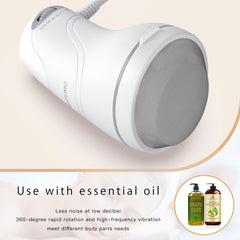 BYFUMO cellulite massager speed switch enables gentle to intense sessions.