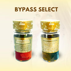 Bypass Select energy-boost capsules ready for daytime use and focus.