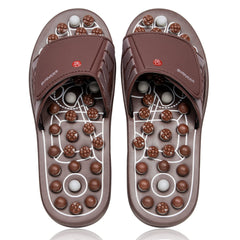 BYRIVER Plantar Fasciitis Relief Foot Massager shown on the foot for targeted relief