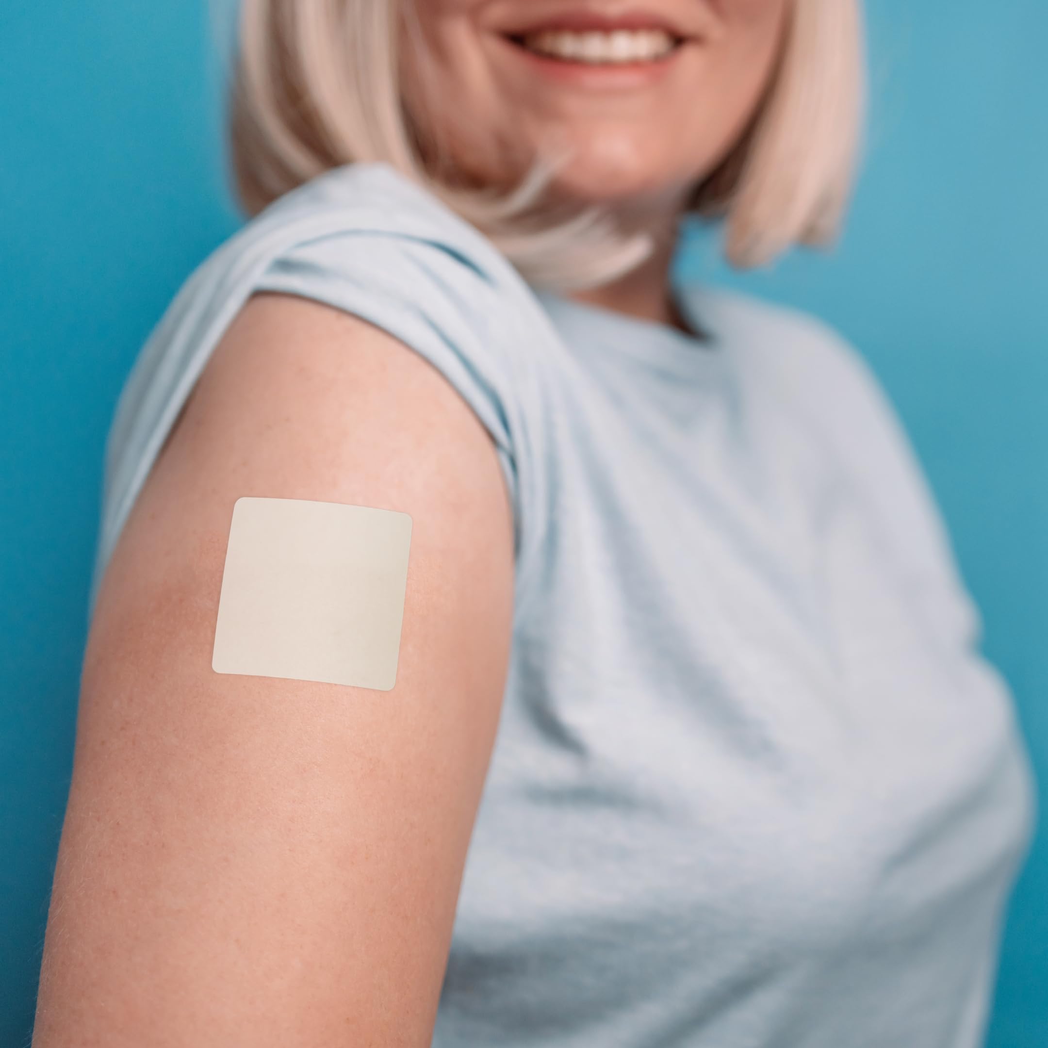 Bytox night-out use scenario, ready-to-wear patch for after-hours refresh.