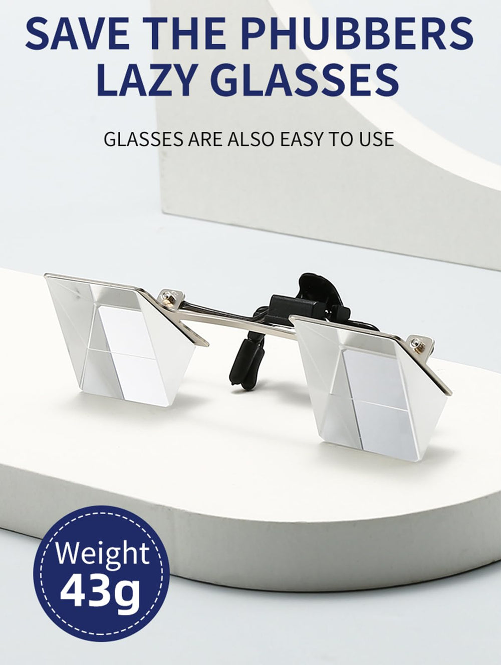 BywoBywo clip-on magnification 1:2 with reflection, for comfortable screen viewing.