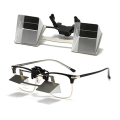 BywoBywo lazy glasses 90-degree lying-down use, enabling effortless reading in bed.